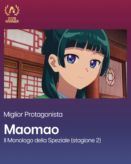 Crunchyroll Anime Awards 2026 - miglior protagonista